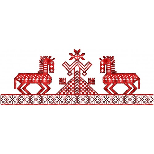 Файл вышивки Коники 4