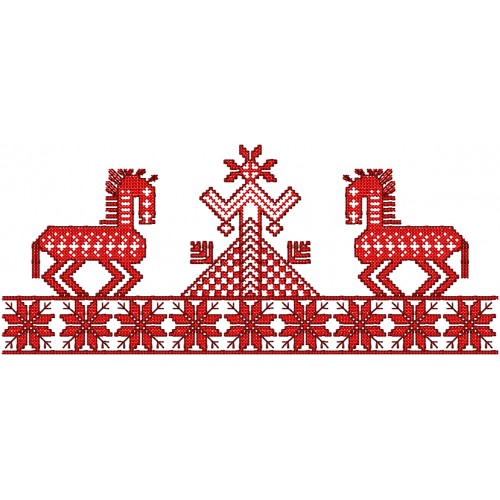 Файл вышивки Коники 5