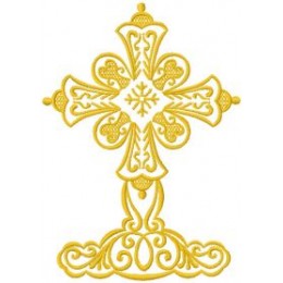 Большой золотой крест