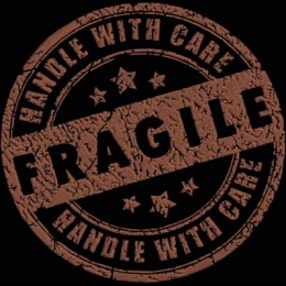 Штамп Fragile