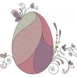 Пасхальное яйцо с бабочками 2