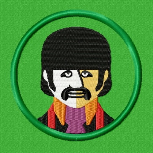 Файл вышивки Beatles Ringo