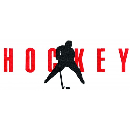 Файл вышивки Hockey Хоккей