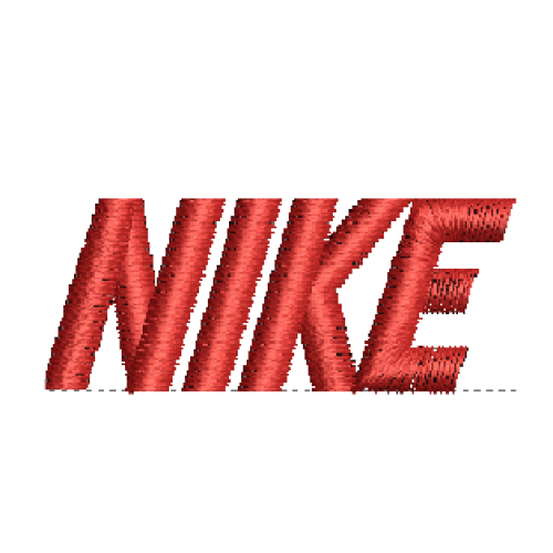 Файл вышивки Nike text