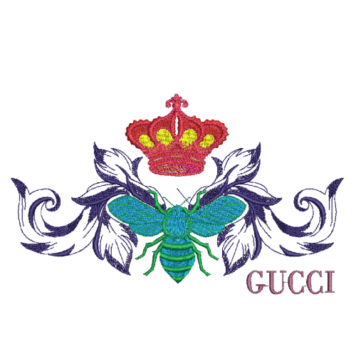 Файл вышивки Gucci Bee