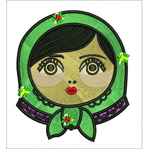 Файл вышивки Матрёшка1