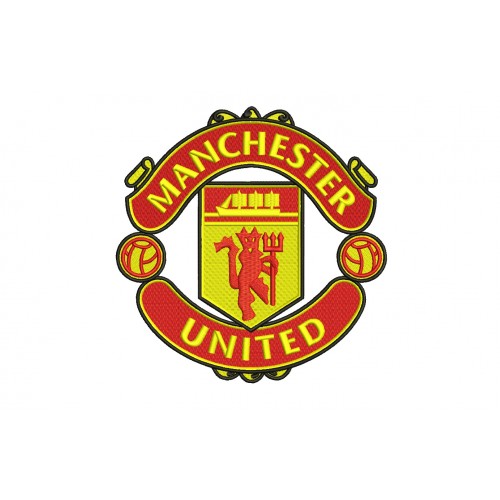 Файл вышивки футбольный клуб Manchester United