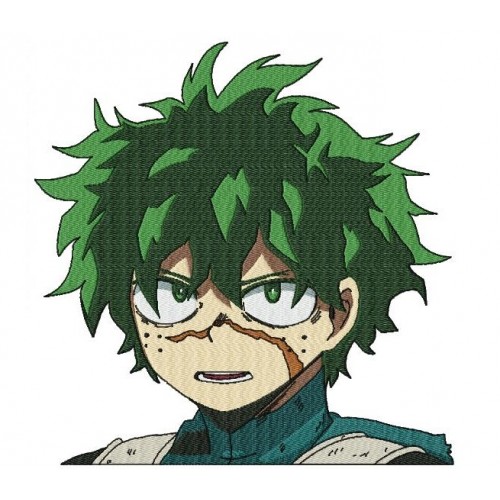 Файл вышивки Аниме My Hero Academia/Deku