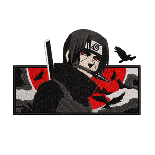 Файл вышивки Аниме Naruto/RedMoonItachi