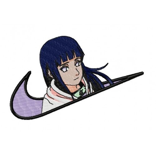 Файл вышивки Аниме Naruto/Hinata_x_Nike