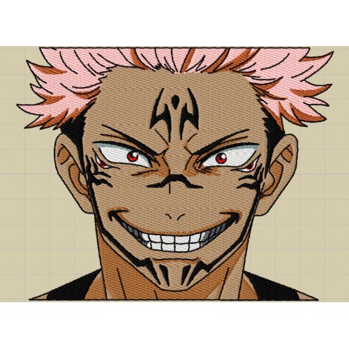 Файл вышивки Аниме Jujutsu Kaisen/Сукуна