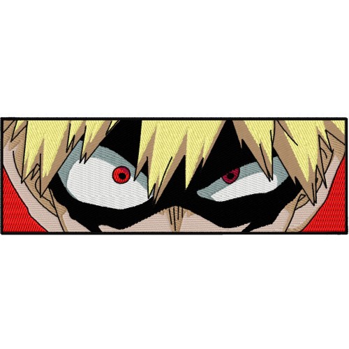 Файл вышивки Аниме My Hero Academia/Katsuki Bakugou