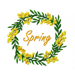 Венок мимозы Spring