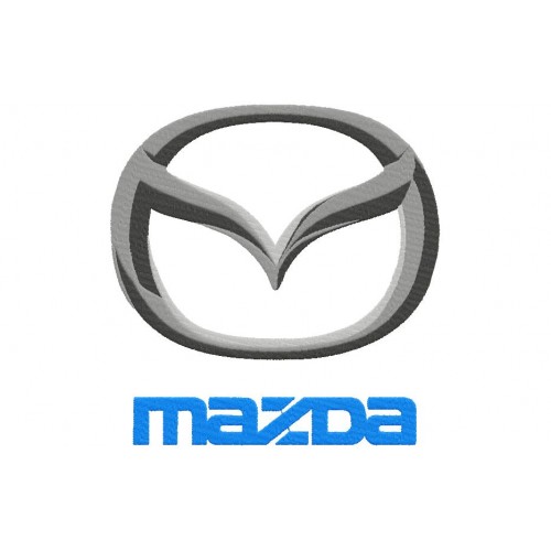 Файл вышивки Логотип Mazda