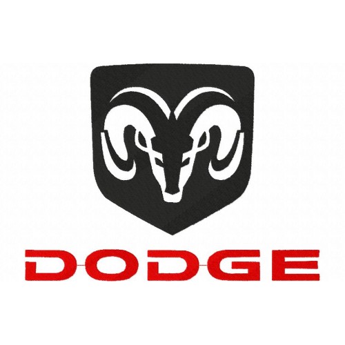 Файл вышивки Логотип DODGE