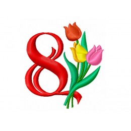 8 марта тюльпаны 2