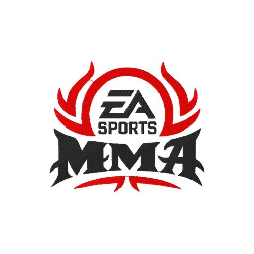 Файл вышивки Логотип MMA EA Sports