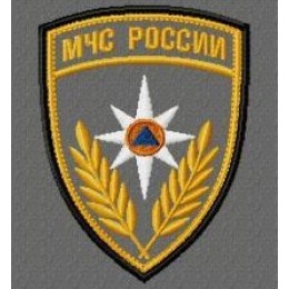 Шеврон МЧС России Щит