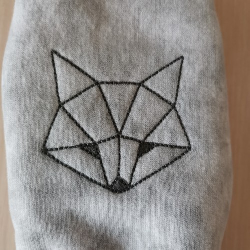 Файл вышивки Лиса (минимализм)