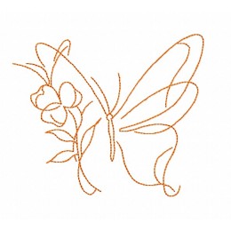 Бабочка-цветок