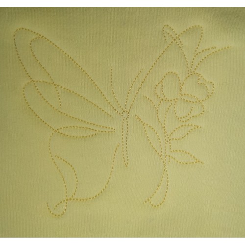 Файл вышивки Бабочка-цветок