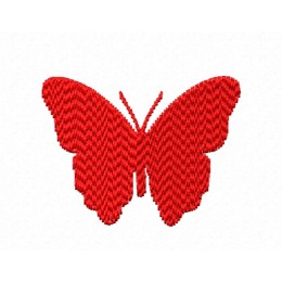 Бабочка красная