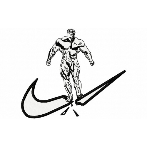 Файл вышивки Символ Найк титан