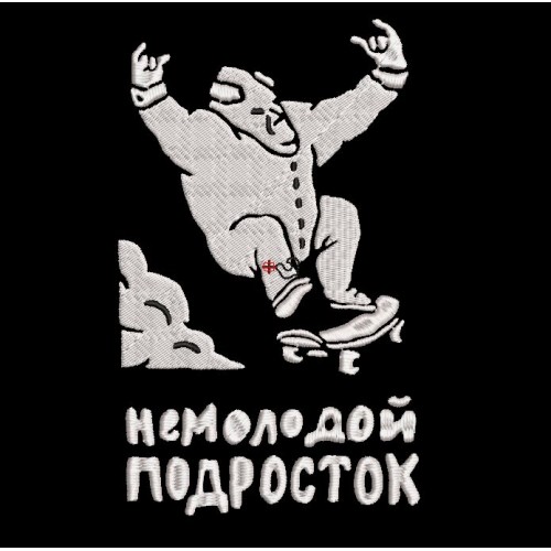 Файл вышивки Немолодой подросток