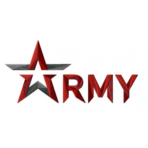 Файл вышивки ARMY