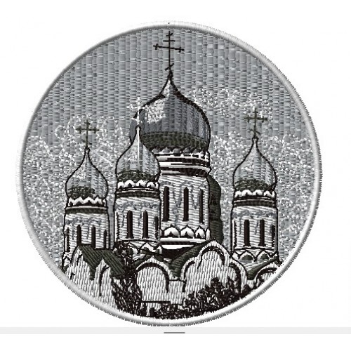 Файл вышивки Храм в круге