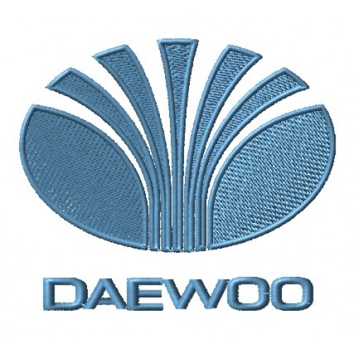 Файл вышивки Лого Daewoo