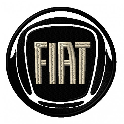 Файл вышивки Лого Fiat