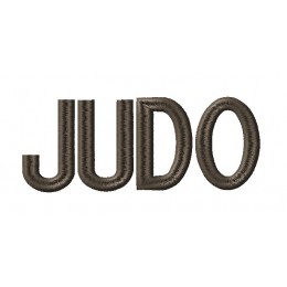 Надпись JUDO