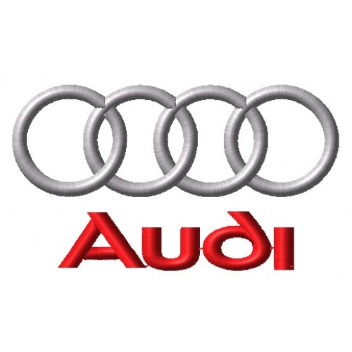 Файл вышивки Лого Audi 2