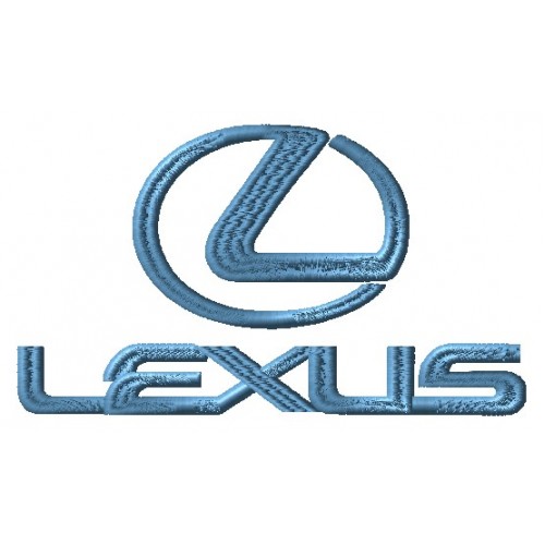 Файл вышивки Лого Lexus