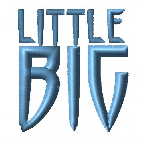 Файл вышивки Лого группы LITTLE BIG