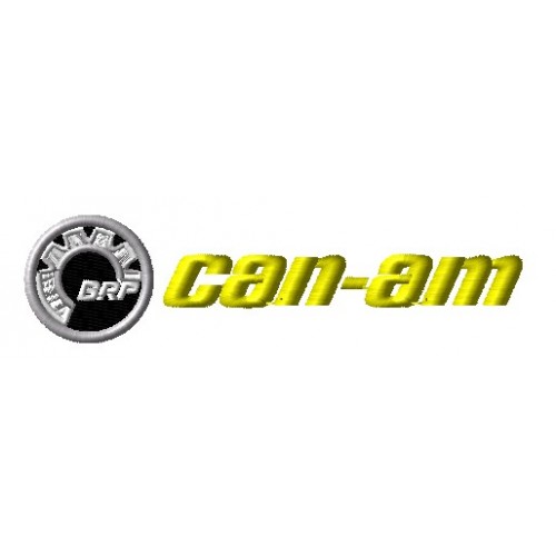 Файл вышивки Лого Can-am