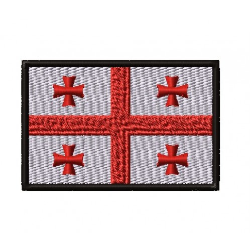 Файл вышивки Флаг Грузии 01