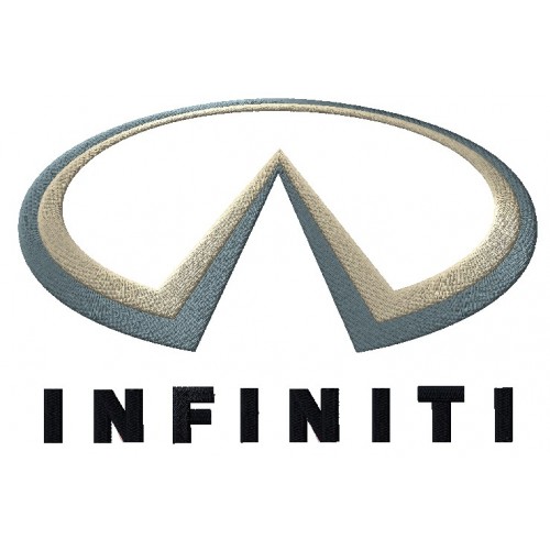 Файл вышивки Лого Infiniti