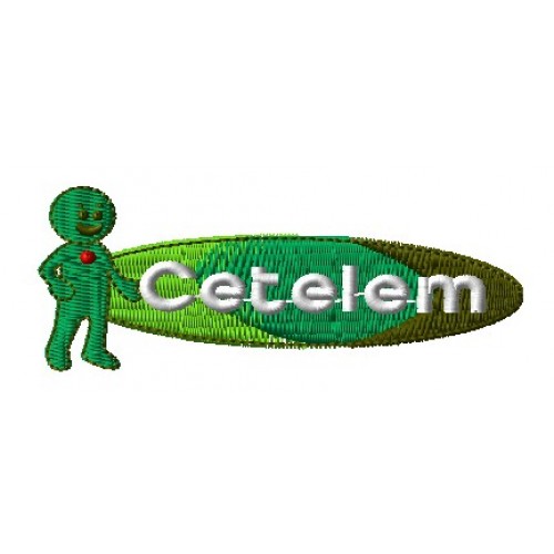 Файл вышивки Лого Cetelem