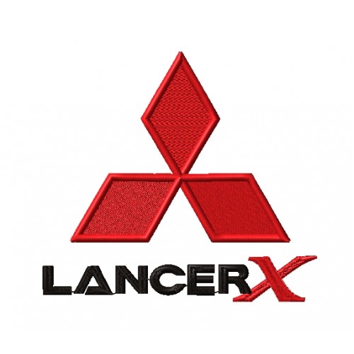 Файл вышивки Mitsubishi lancer X