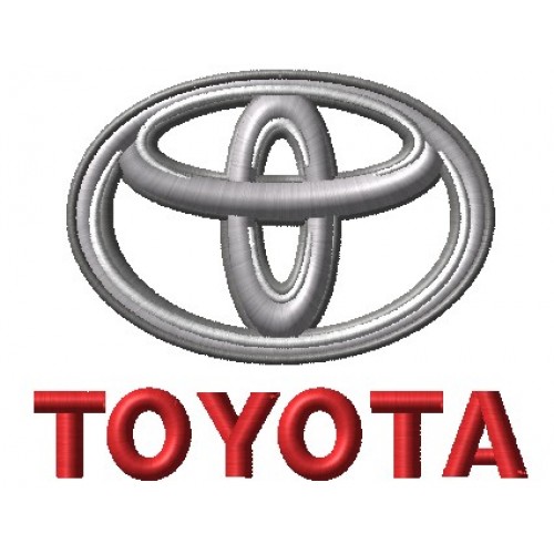 Файл вышивки Лого Toyota