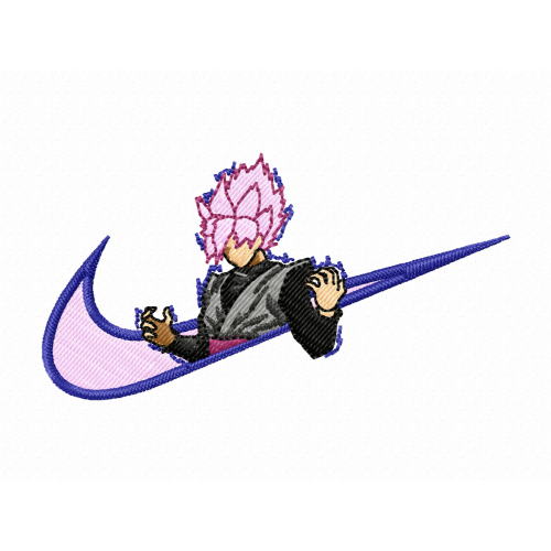 Файл вышивки Goku Rose