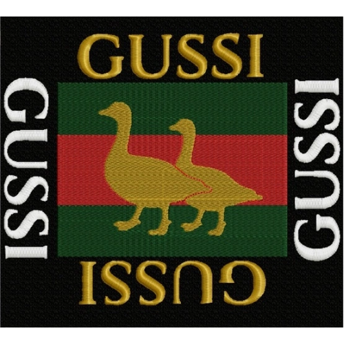 Файл вышивки GUSSI / GUCCI