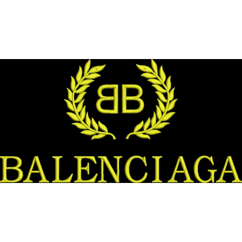 Файл вышивки BALENCIAGA 2