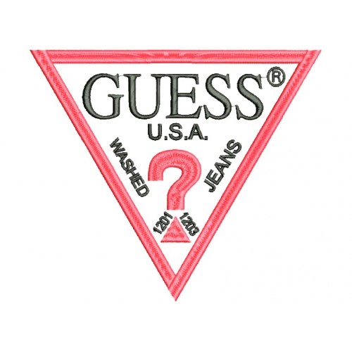 Файл вышивки GUESS