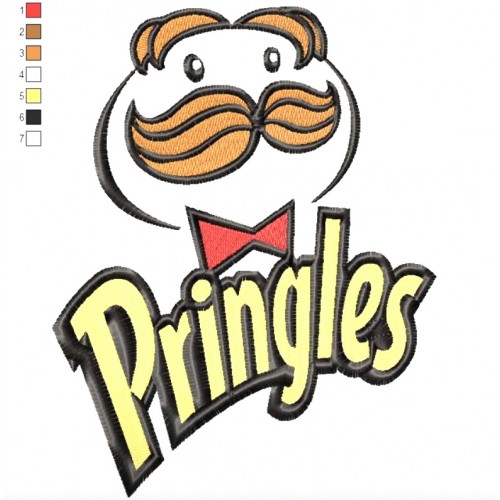 Файл вышивки Pringles Принглс