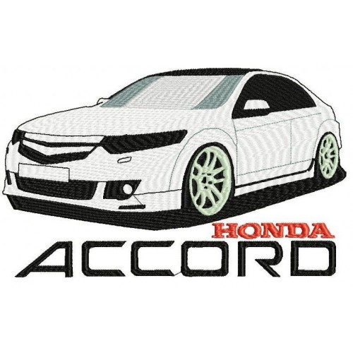 Файл вышивки HONDA ACCORD