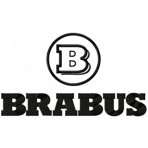 Файл вышивки Brabus / Брабус