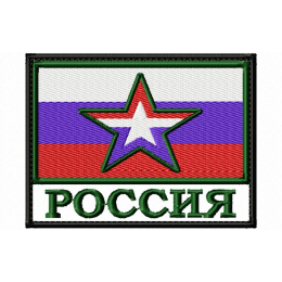 Россия флаг шеврон